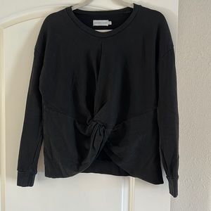 Sincerely Jules knot front sweater